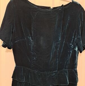 Vinrage Emerald Green Dress